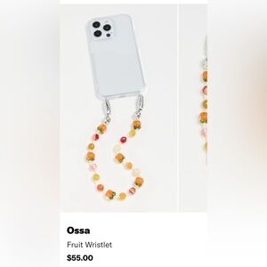 Ossa Beaded Phone Chain—Fruit